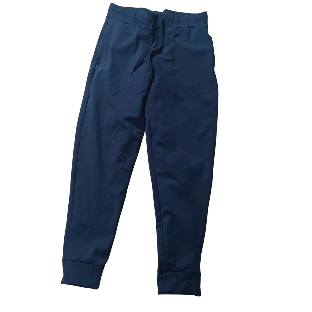 32 Degrees Heat Pants Mens Medium Blue Fleece Lined Jogger Thermal Casual Winter